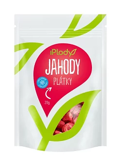 Jahody lyofilizované, plátky 20g Jahody lyofilizované, plátky 20g