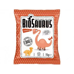 Biosaurus křupky s kečupem BIO 15g Biosaurus křupky s kečupem BIO 15g