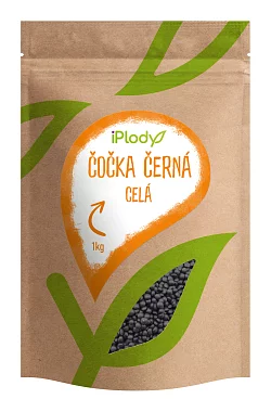 Čočka černá, celá 1kg Čočka černá, celá 1kg