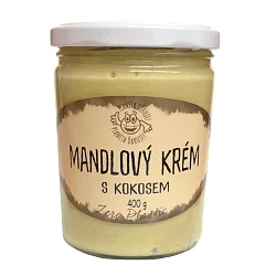 Mandlový krém s kokosem 400 g Mandlový krém s kokosem 400 g