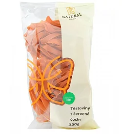 Těstoviny z červené čočky 200g Těstoviny z červené čočky 200g