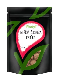 Mlečná čokoláda, pecičky 200g Mlečná čokoláda, pecičky 200g